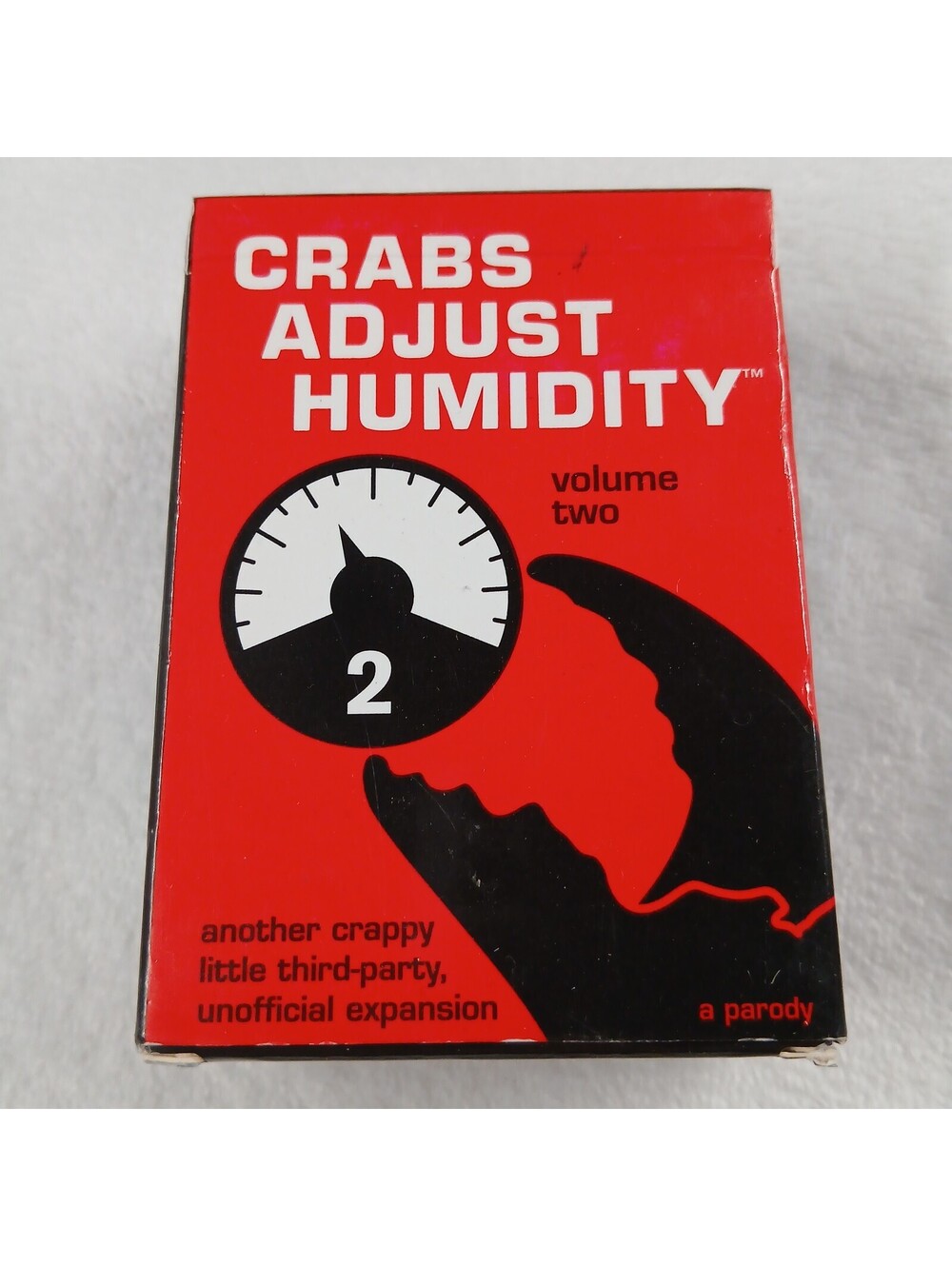 Crabs Adjust Humidity Vol 2 Unofficial Cards Against Humanity Expansion Deck